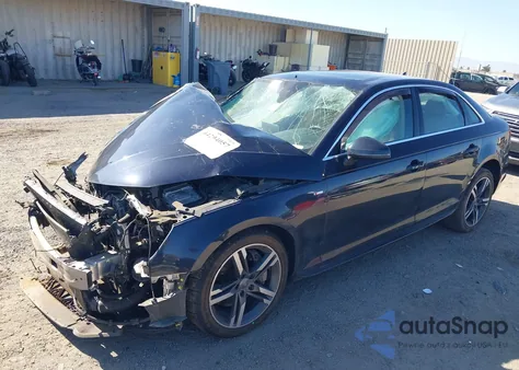 2017 Audi A4 2.0T Premium from USA, damaged, VIN WAUENAF4XHN069619